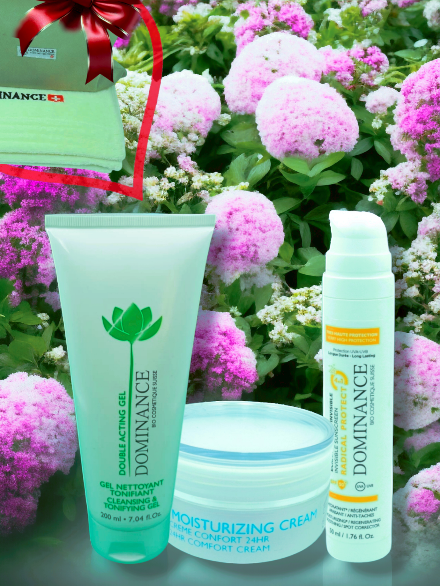 Pack soin visage hydratant Dominance – Pureté, Jeunesse & Protection